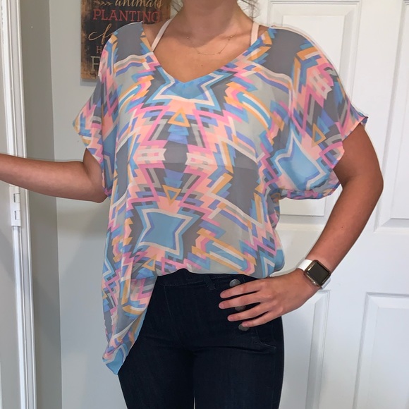 Show Me Your MuMu Tops - Show Me Your MuMu Megan's Matrix Peta Tunic
